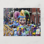 Carte Postale Mardi Gras de la Nouvelle-Orléans (Devant)