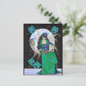 Carte Postale Mardi Gras Fairy (Debout devant)