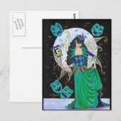 Carte Postale Mardi Gras Fairy (Devant / Derrière)