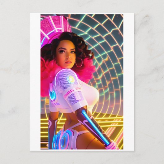 Carte Postale Mardi Gras Galaxy Queen (Devant)