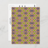 Carte Postale Mardi Gras Kaleidoscope (Devant / Derrière)