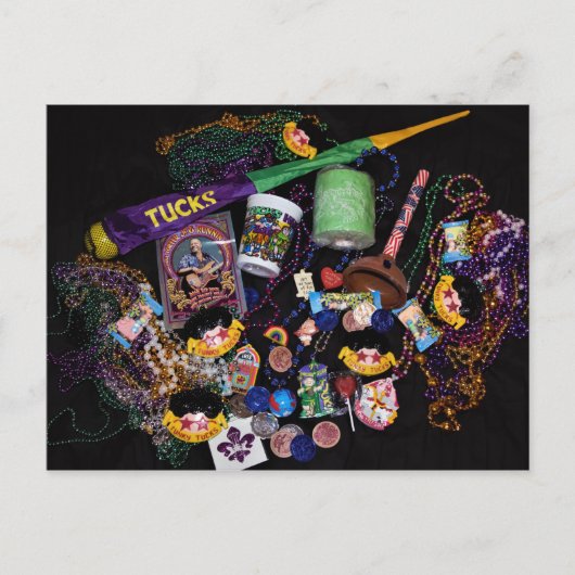 Carte postale Mardi Gras Loot (Devant)