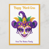 Carte Postale 💚 💜 💛 Mardi Gras Mardi Shenanigans (Devant)