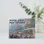 Carte postale Mardi Gras New Orleans (Debout devant)