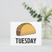 Carte Postale Mardi Taco (Debout devant)
