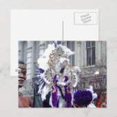 Carte Postale Mardis Gras Zulu King (Devant / Derrière)