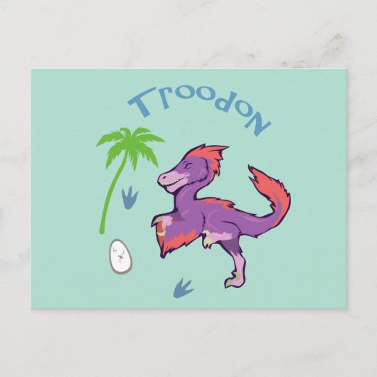 Carte Postale Mare Troodon (Devant)