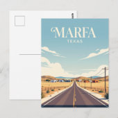 Carte Postale Marfa États-Unis (Devant / Derrière)