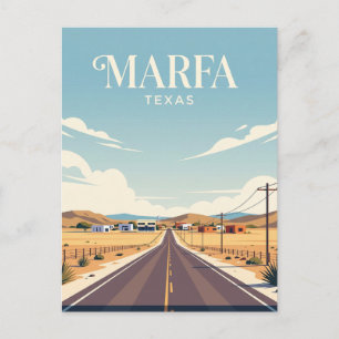 Carte Postale Marfa États-Unis