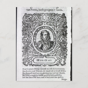 Carte Postale Margaret de Parme, gouverneur de la Pays-Bas