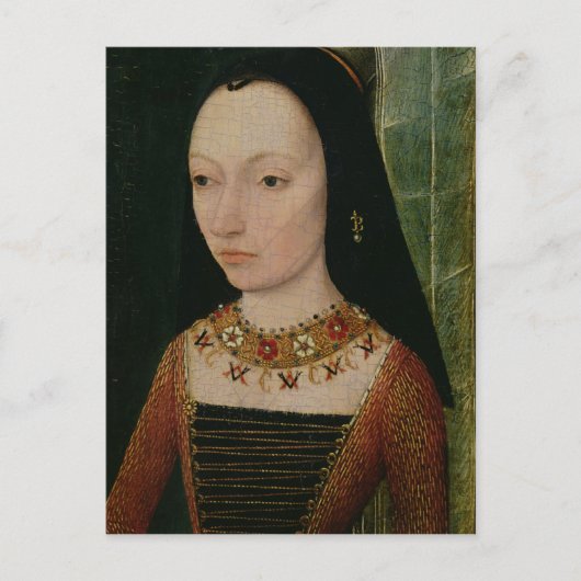 Carte Postale Margaret de York Duchesse de Bourgogne, vers 1477 (Devant)