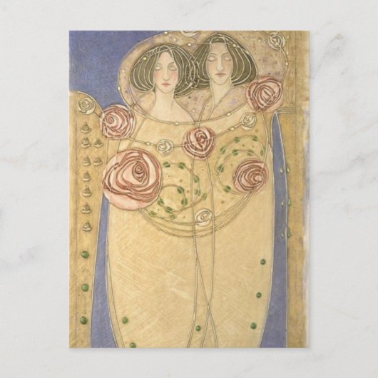 Carte Postale Margaret MacDonald Mackintosh (Devant)