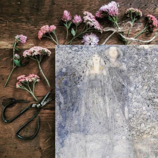 Carte Postale Margaret MacDonald Mackintosh Joie conjugale