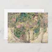 Carte Postale Margaret MacDonald Mackintosh Sleeping Princesse (Devant / Derrière)