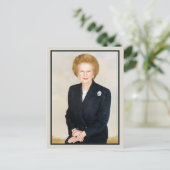 Carte Postale Margaret Thatcher, La Dame De Fer (Debout devant)