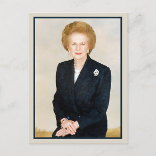 Carte Postale Margaret Thatcher, La Dame De Fer