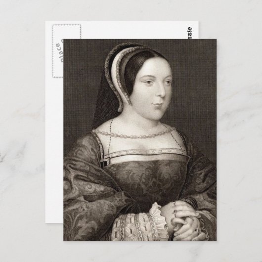 Carte Postale Margaret Tudor (Devant / Derrière)