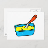 Carte Postale margarine (Devant / Derrière)