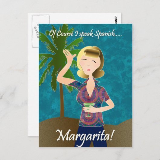 Carte Postale Margarita (Devant / Derrière)