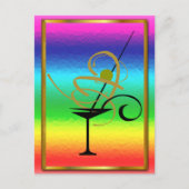 CARTE POSTALE MARGARITA GOLD FRAME FRAME (Devant)