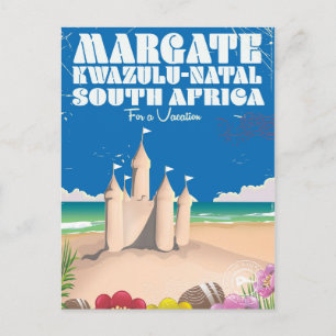 Carte Postale Margate, KwaZulu-Natal - Afrique du Sud imprimé vo
