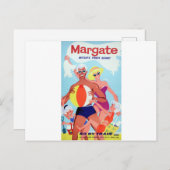 Carte Postale Marge affiche publicitaire vintage (Devant / Derrière)