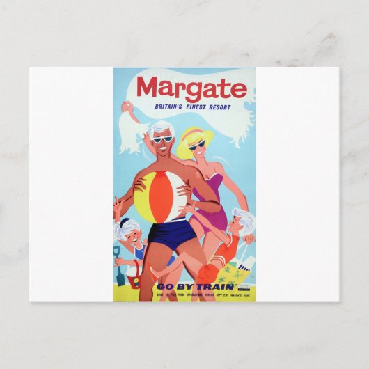 Carte Postale Marge affiche publicitaire vintage (Devant)