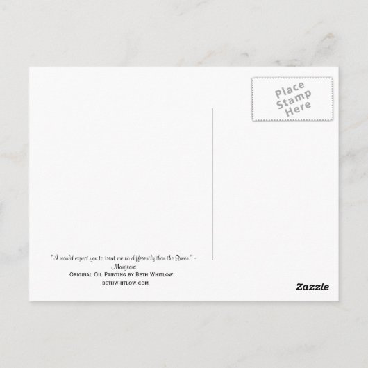 Carte postale Margeaux (Dos)