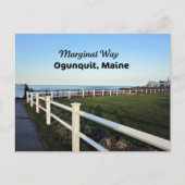 Carte Postale Marginal Way, Ogunquit, Maine (Devant)