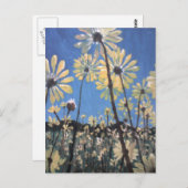 Carte Postale marguerite (Devant / Derrière)