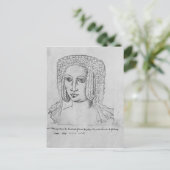 Carte Postale Marguerite de Brabant (Debout devant)