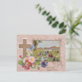 Carte Postale Marguerite de la Croix Chrétienne Pâturage de Vach (Debout devant)