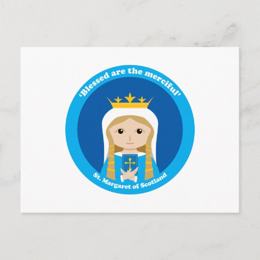 Carte Postale Marguerite d'Ecosse (Devant)