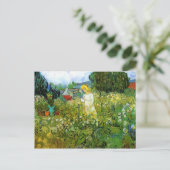 Carte Postale Marguerite Gachet dans le jardin par van Gogh (Debout devant)