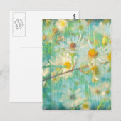 Carte Postale Marguerites (Devant / Derrière)