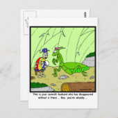 Carte Postale Mari absent (Devant / Derrière)