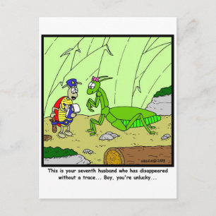 Carte Postale Mari absent