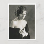 Carte Postale Maria Alba, Film Silent, Actrice (Devant)