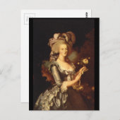 Carte Postale Maria Antonietta', Elisabeth_Portraits (Devant / Derrière)