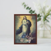 Carte Postale Maria Immaculata Par Murillo Bartolomé Esteban Per (Debout devant)