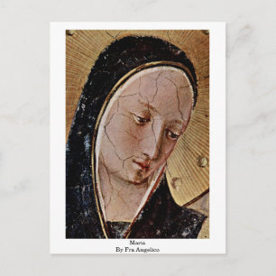 Carte Postale Maria Par Fra Angelico
