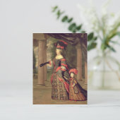 Carte Postale Maria Theresa épouse de Louis XIV (Debout devant)