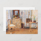 Carte Postale Maria Wilk - Dans l'Atelier (Devant / Derrière)