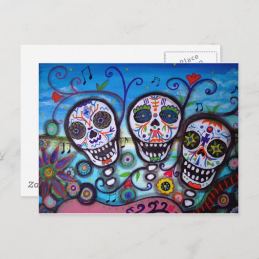 Carte Postale Mariachi (Devant / Derrière)