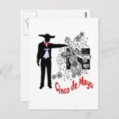 Carte Postale Mariachi-Cinco de Mayo (Devant / Derrière)