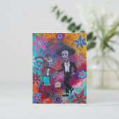 Carte Postale Mariachi Dancing Couple Mexicaine Bailar par prisa (Debout devant)