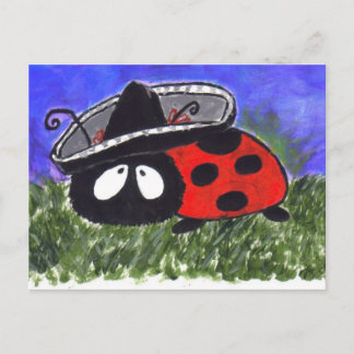 Carte postale Mariachi Ladybug