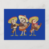Carte Postale Mariachi Owl (Devant)