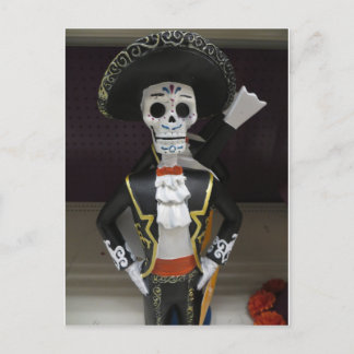 Carte Postale Mariachi Skeleton