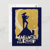 Carte Postale Mariachi sur le toit (Devant / Derrière)
